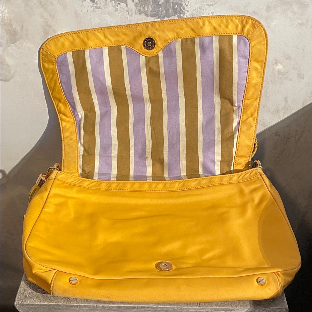Tory Burch Vibrant Yellow Crossbody Bag - Picture 3 of 8